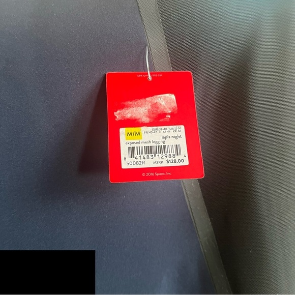Spanx Expose Mesh Contour Shaping‎ Leggings LapisNights Medium NWT - Picture 11 of 16